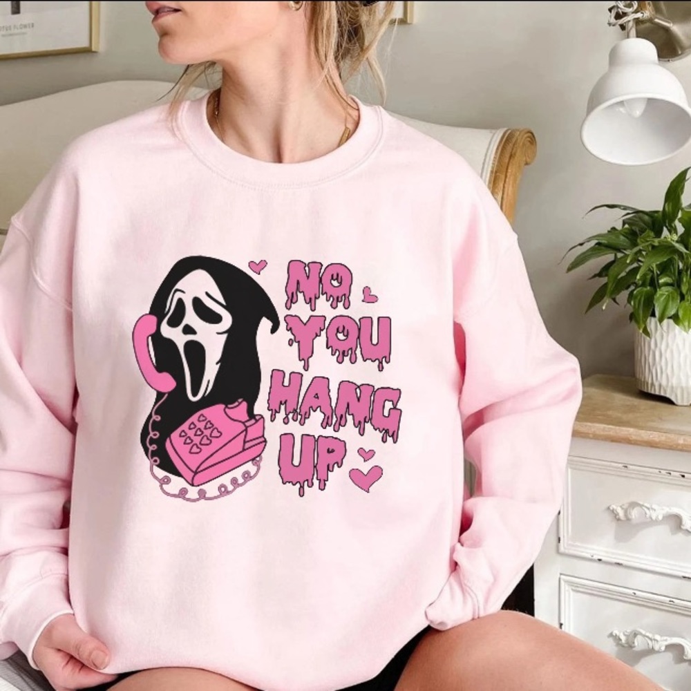 💖NWT💖No You Hang Up Mean Girls Halloween Sweatshirt